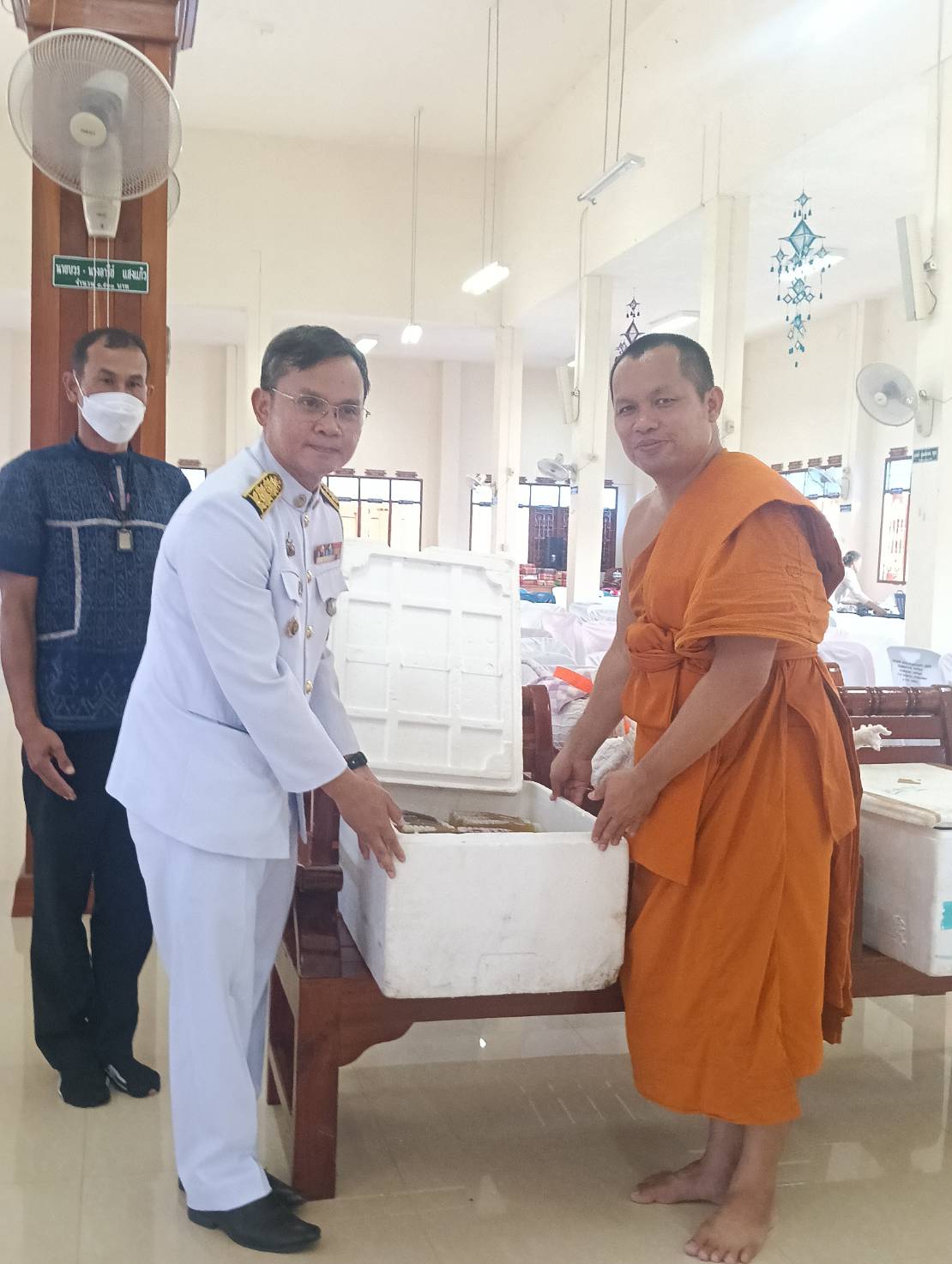 📣CDD LAMPLAIMAT : GROWTH TEAM LAMPLAIMAT BURIRAM พช.ลำปลายมาศ ถวายน้ำปานะเนื่องในกิจกรรมโครงการบรรพชาอุปสมบทพระภอกษุสามเณะและบวชศีลจาริณีภาคฤดูร้อน ประจำปีงบประมาณ พ.ศ. 2569