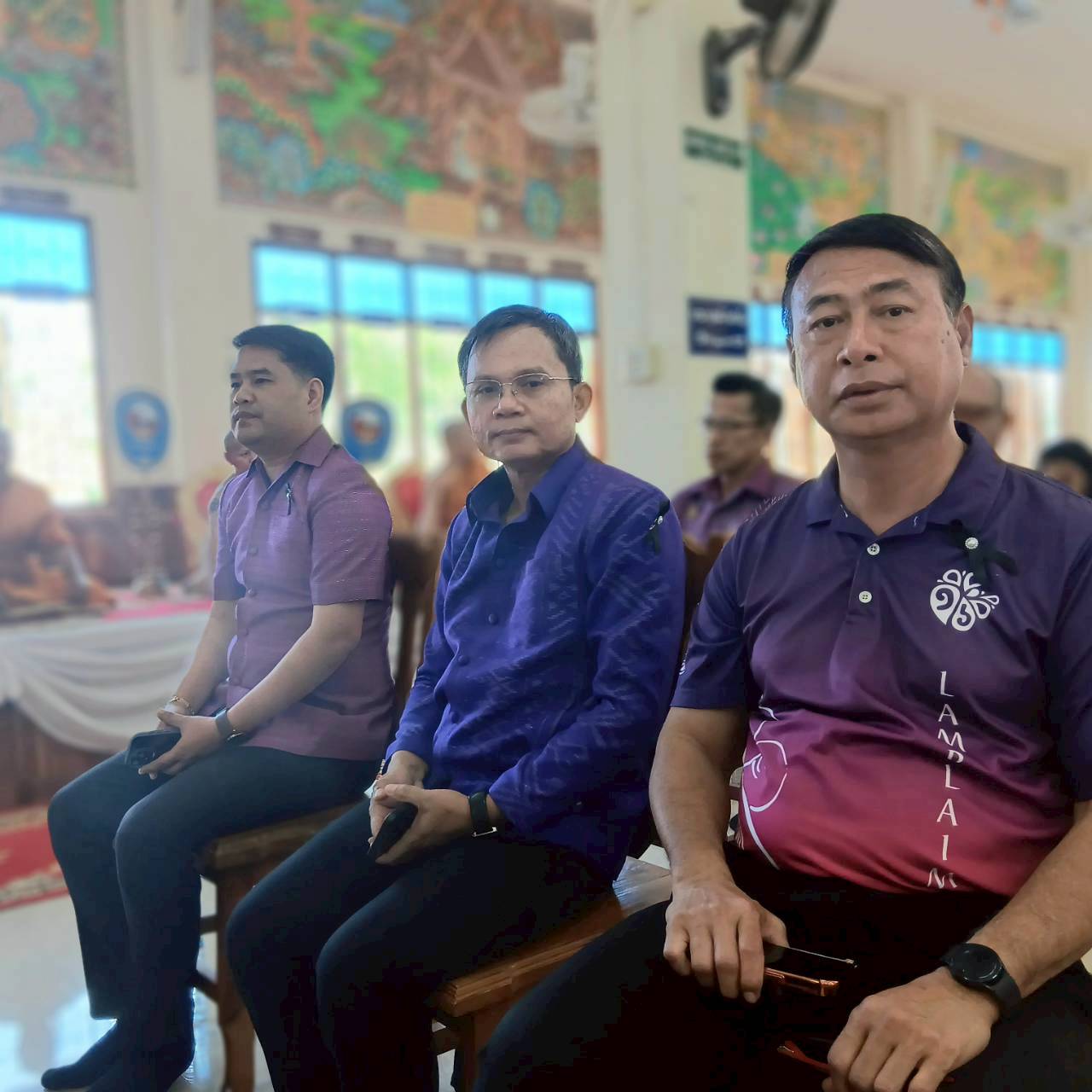 📣CDD LAMPLAIMAT : GROWTH TEAM LAMPLAIMAT BURIRAM พช.ลำปลายมาศ ร่วมพิธีเจริญพระพุทธมนต์เฉลิมพระเกียรติ สมเด็จพระกนิษฐาธิราชเจ้า กรมสมเด็จพระเทพรัตนราชสุดาฯ สยามบรมราชกุมารี เนื่องในโอกาสวันคล้ายวันพระราชสมภพ 