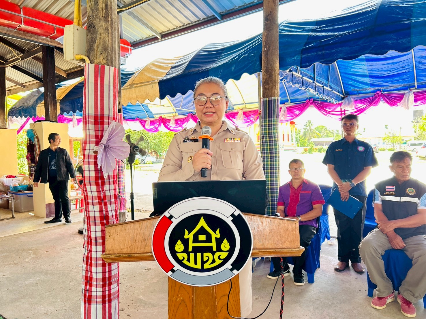 CDD LAMPLAIMAT : GROWTH TEAM LAMPLAIMAT BURIRAM📣พช.ลำปลายมาศ ต้อนรับผู้ตรวจราชการกรมการพัฒนาชุมชนและคณะ ในการลงพื้นที่พิจารณาคัดเลือกข้าราชการดีเด่น ประจำปี 2569 
