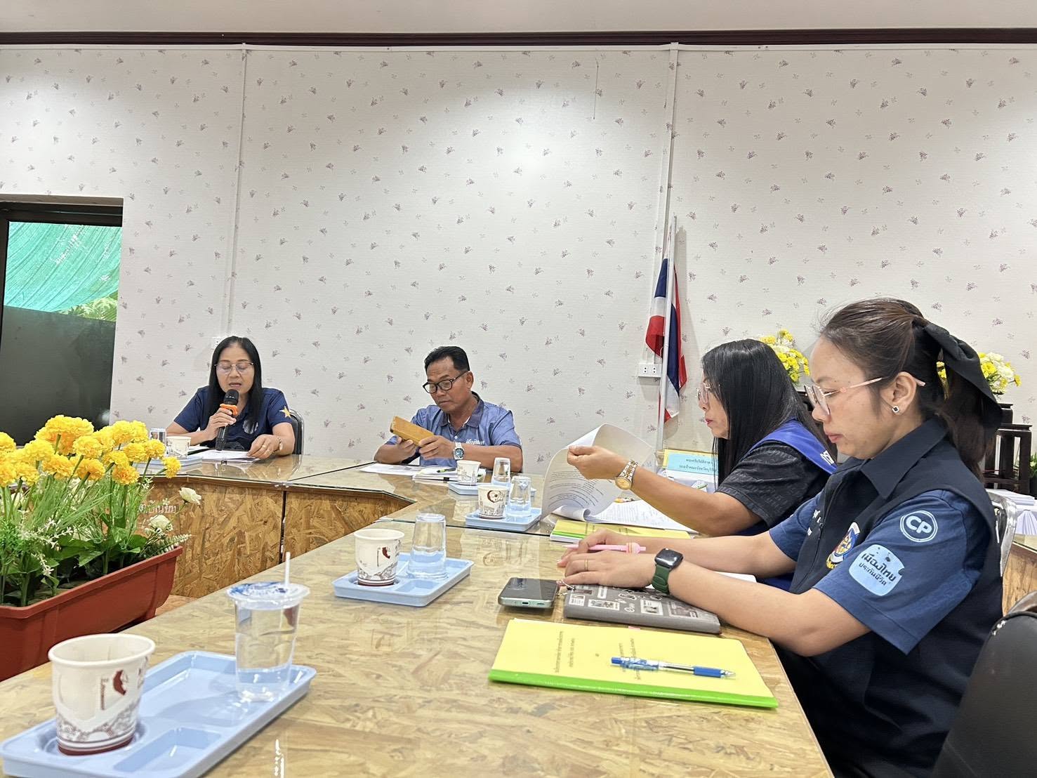 CDD LAMPLAIMAT : GROWTH TEAM LAMPLAIMAT BURIRAM​​​​​​​พช.ลำปลายมาศ ร่วมประชุมคณะกรรมการช่วยเหลือประชาชนองค์การบริหารส่วนตำบลบ้านยาง