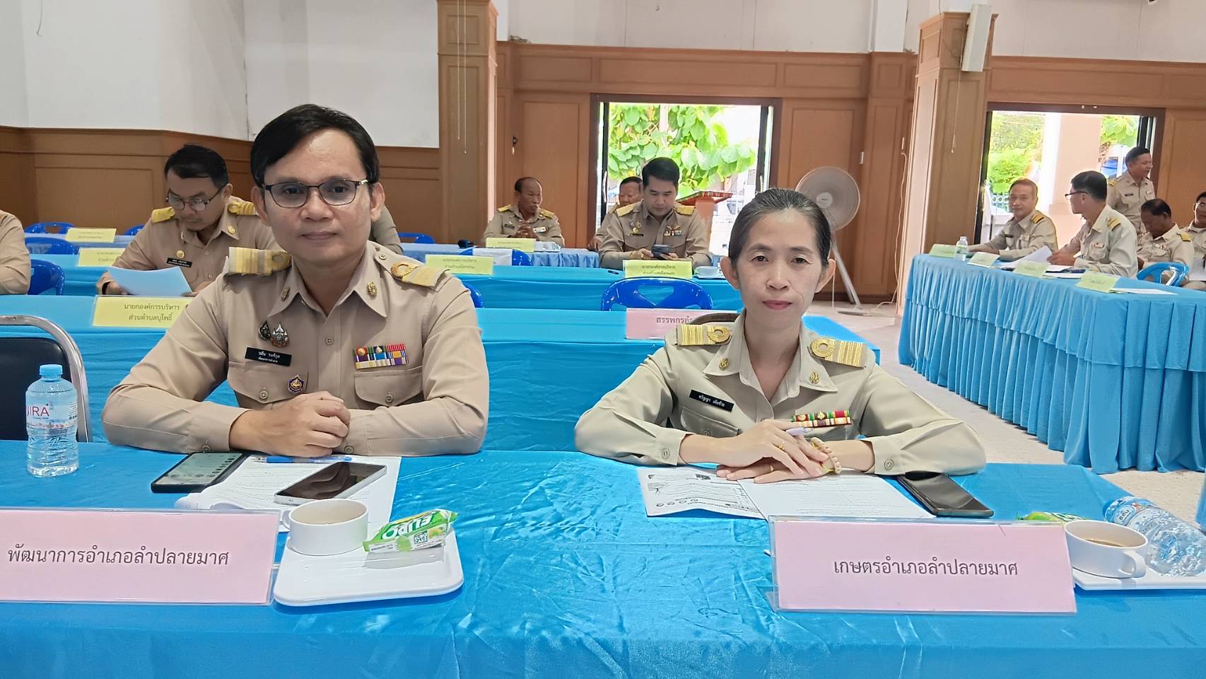 CDD LAMPLAIMAT : GROWTH TEAM LAMPLAIMAT BURIRAM​​​​​​​ พช.ลำปลายมาศ ร่วมประชุมประจำเดือนหัวหน้าส่วนฯ กำนัน/ผู้ใหญ่บ้าน ประจำเดือนกรกฎาคม 2569