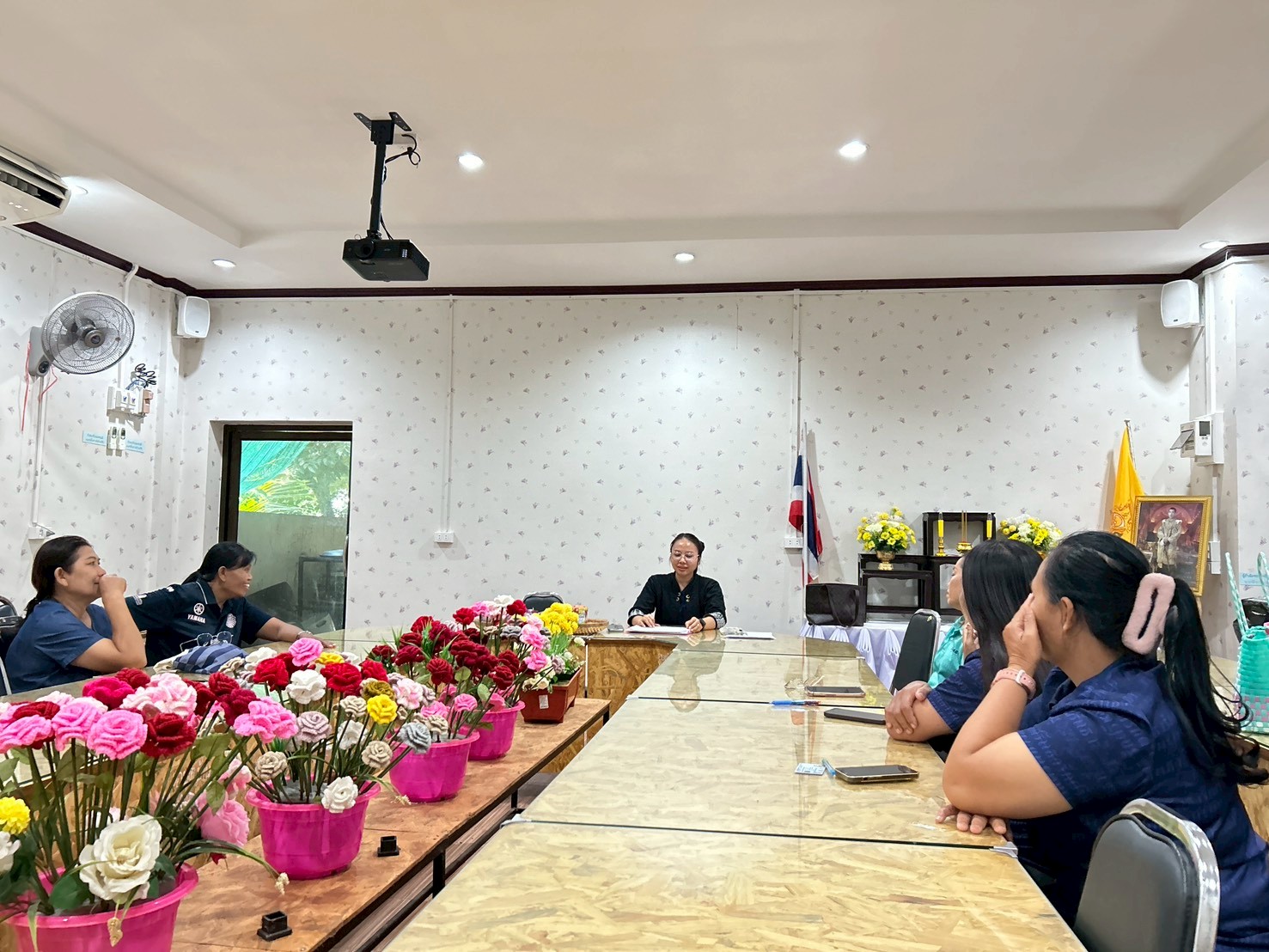 CDD LAMPLAIMAT : GROWTH TEAM LAMPLAIMAT BURIRAM📣พช.ลำปลายมาศ ลงพื้นทื่ดำเนินการประชุมคณะทำงานขับเคลื่อนกองทุนพัฒนาบทบาทสตรีตำบล/เทศบาล ตำบลบ้านยาง