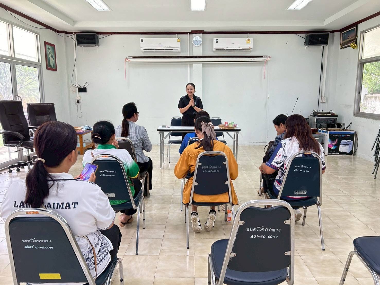CDD LAMPLAIMAT : GROWTH TEAM LAMPLAIMAT BURIRAM​​​​​​​พช.ลำปลายมาศ ลงพื้นทื่ดำเนินการประชุมคณะทำงานขับเคลื่อนกองทุนพัฒนาบทบาทสตรีตำบล/เทศบาล ตำบลโคกกลาง