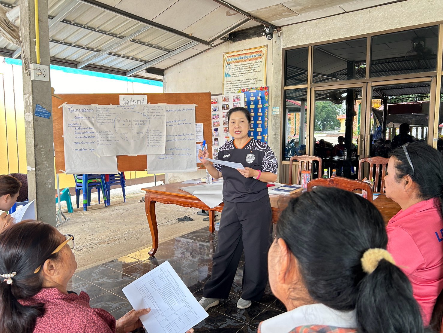 CDD LAMPLAIMAT : GROWTH TEAM LAMPLAIMAT BURIRAM📣พช.ลำปลายมาศ ดำเนินกิจรรมโครงการการขับเคลื่อนกิจกรรมพัฒนาวิถีชีวิตเศรษฐกิจพอเพียง บ้านปิดทอง หมู่ที่ 3 ตำบลโคกล่าม