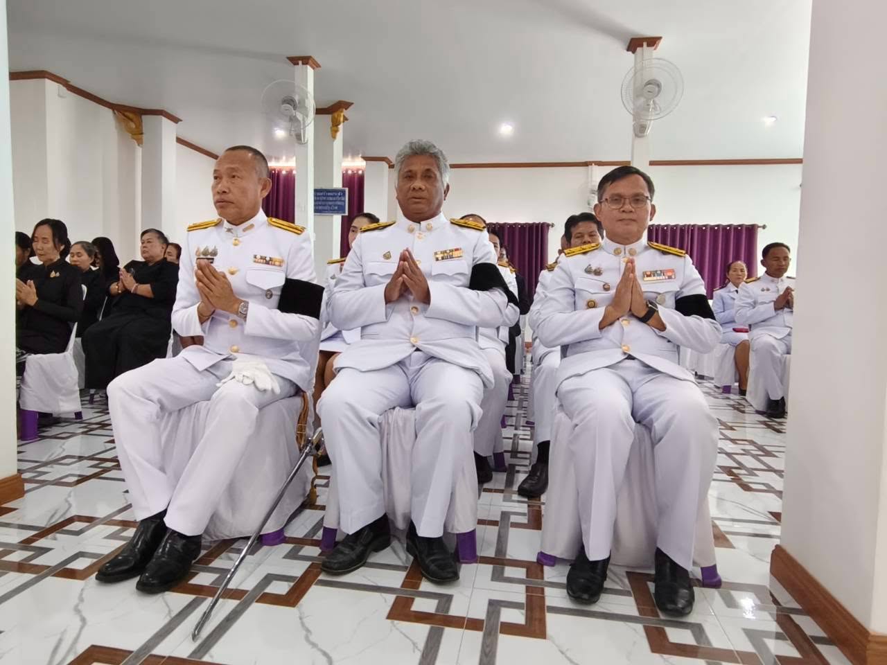 📣CDD LAMPLAIMAT : GROWTH TEAM LAMPLAIMAT BURIRAM พช.ลำปลายมาศ ีร่วมพิธีสวดพระพุทธมนต์ ถวายพระราชกุศล ในวาระครบ 100 วัน (สตมวาร) แห่งการสิ้นพระชนม์ อุทิศถวายเป็นพระกุศลแด่ สมเด็จพระเจ้าลูกเธอ เจ้าฟ้าพัชรกิติยาภา นเรนทิราเทพยวดี กรมหลวงราชสาริณีสิริพัชร มหาวัชรราชธิดา