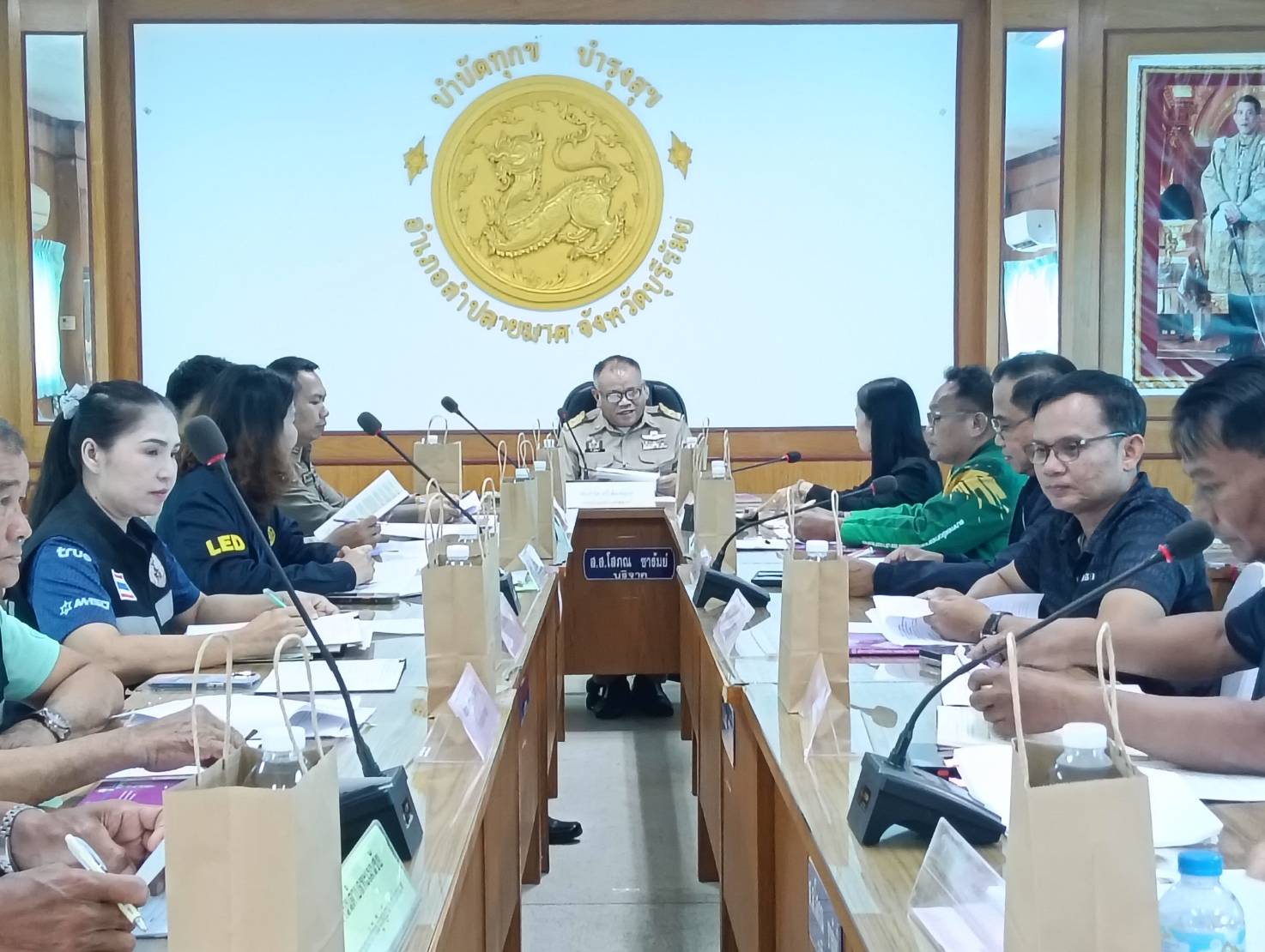 📣CDD LAMPLAIMAT : GROWTH TEAM LAMPLAIMAT BURIRAM พช.ลำปลายมาศ  ร่วมประชุมคณะอนุกรรมการบริหารกองทุนหมุนเวียนเพื่อการกู้ยืมแก่เกษตรกรและผู้ยากไร้ (อบก.) ส่วนอำเภอลำปลายมาศ ครั้งที่ 2/2569