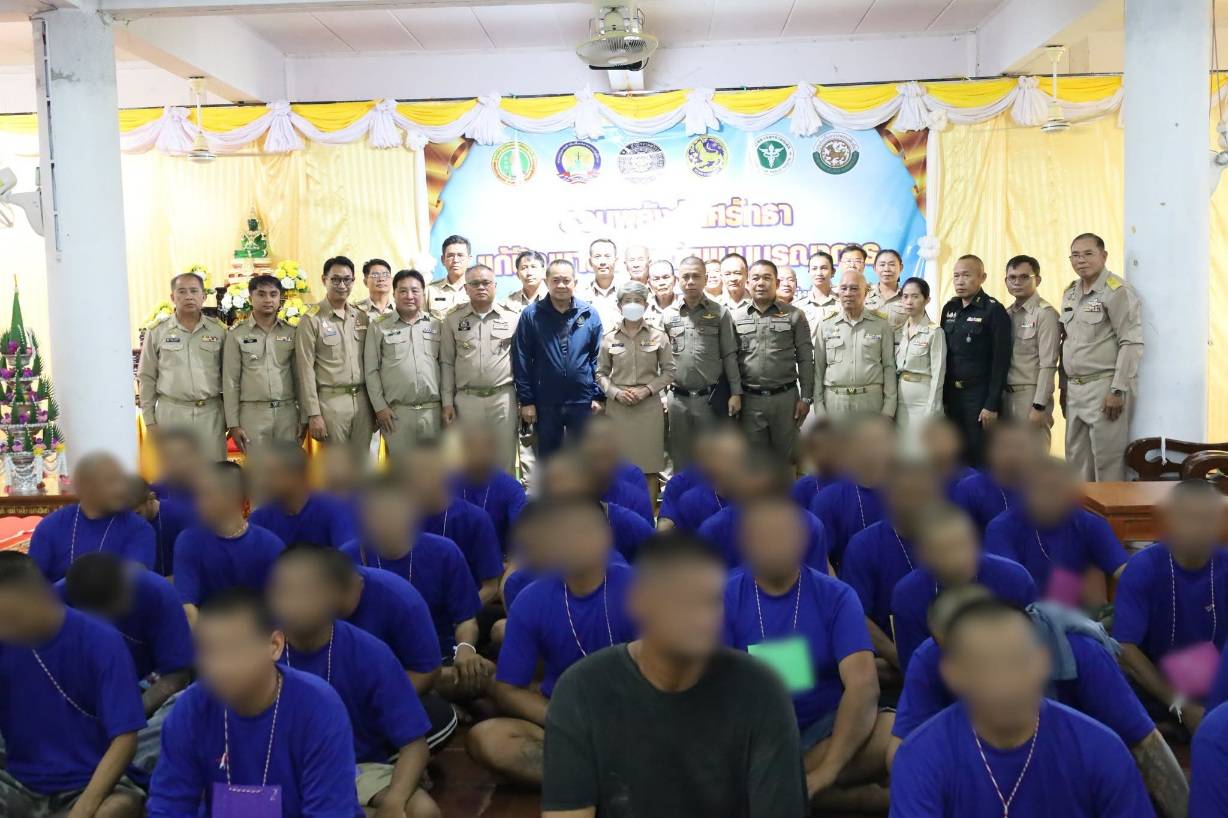 📣CDD LAMPLAIMAT : GROWTH TEAM LAMPLAIMAT BURIRAM พช.ลำปลายมาศ ร่วมพิธีปิดโครงการรวมพลังรักศรัทธาแก้ไขปัญหายาเสพติดแบบบูรณาการ