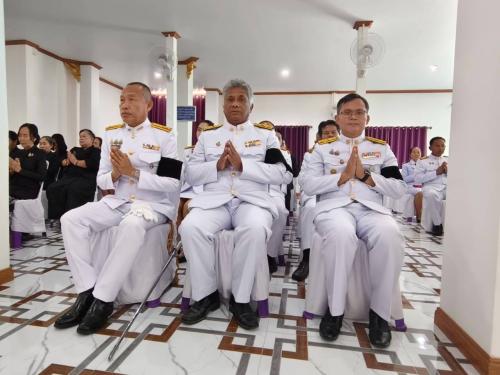 📣CDD LAMPLAIMAT : GROWTH TEAM LAMPLAIMAT BURIRAM พช.ลำปลายมาศ ีร่วมพิธีสวดพระพุทธมนต์ ถวายพระราชกุศล ในวาระครบ 100 วัน (สตมวาร) แห่งการสิ้นพระชนม์ อุทิศถวายเป็นพระกุศลแด่ สมเด็จพระเจ้าลูกเธอ เจ้าฟ้าพัชรกิติยาภา นเรนทิราเทพยวดี กรมหลวงราชสาริณีสิริพัชร มหาวัชรราชธิดา