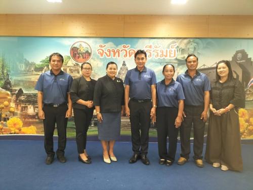 CDD LAMPLAIMAT : GROWTH TEAM LAMPLAIMAT BURIRAM📣พช.ลำปลายมาศ ร่วมประชุมเตรียมความพร้อมการจัดกิจกรรมเนื่องในวันสถาปนากองทุนแม่ของแผ่นดิน และพิธีมอบเงินพระราชทานขวัญถุงกองทุนแม่ของแผ่นดิน ประจำปี 2569