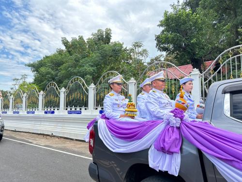 📣CDD LAMPLAIMAT : GROWTH TEAM LAMPLAIMAT BURIRAM พช. ลำปลายมาศ ร่วมพิธีอัญเชิญโล่รางวัลพระราชทานฯ ตำบลเข้มแข็ง และพิธีทำบุญอุทิศส่วนกุศล ณ ตำบลหินโคน