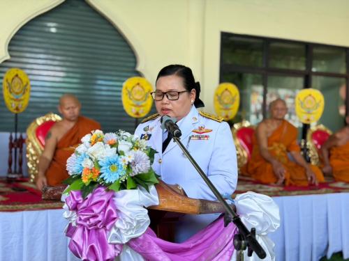 📣CDD LAMPLAIMAT : GROWTH TEAM LAMPLAIMAT BURIRAM พช. ลำปลายมาศ ร่วมพิธีอัญเชิญโล่รางวัลพระราชทานฯ ตำบลเข้มแข็ง และพิธีทำบุญอุทิศส่วนกุศล ณ ตำบลหินโคน